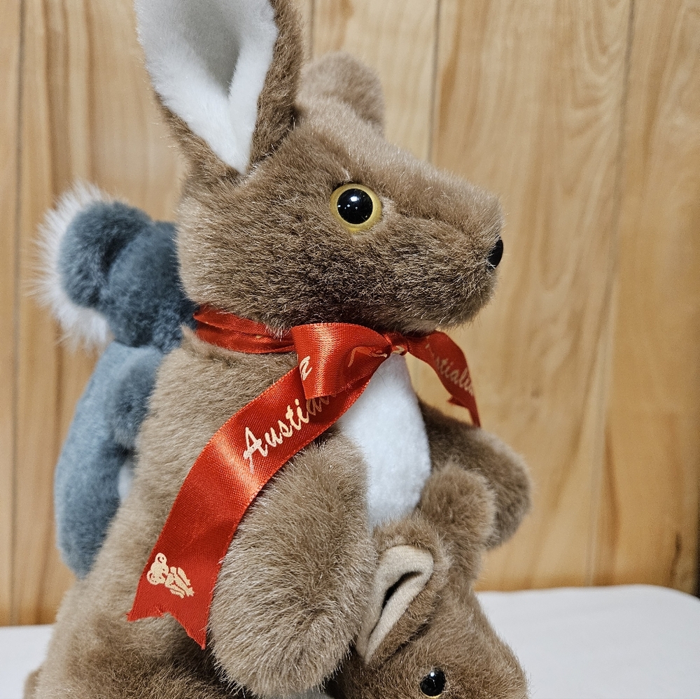 NWT Sunwood Souvenir Kangaroo Joey Koala Plush Stuffed Animal Australia 13" - Picture 10 of 12